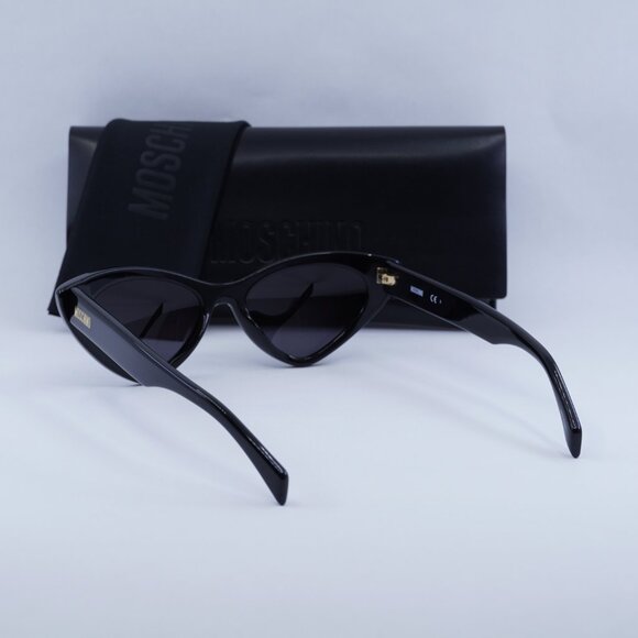 Moschino MOS006/S 0807 IR Cat Eye Sunglasses - Black/Grey main image 6